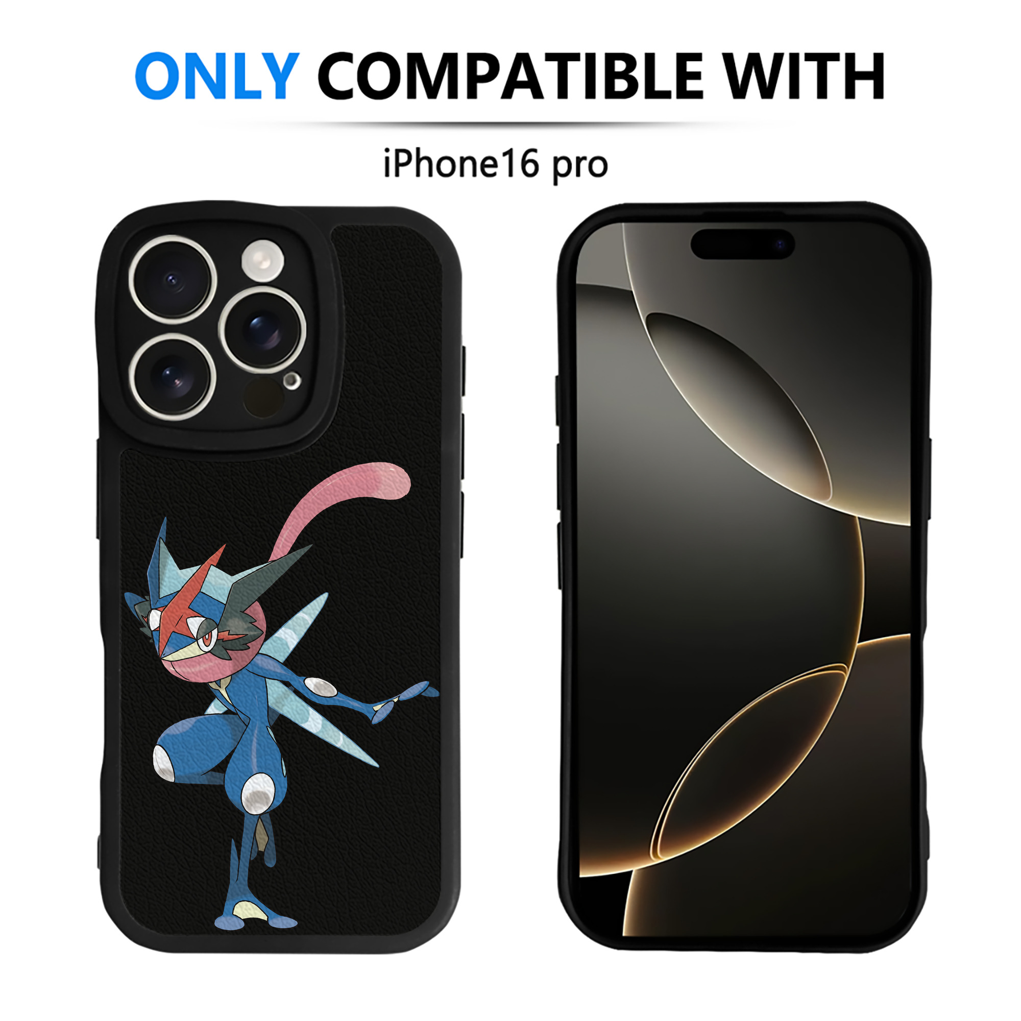 （画像用） ポケットモンスター Pokémon 【iPhone 16シリーズ対応】シリコンスマホケース（レザー調） 材質：シリコン